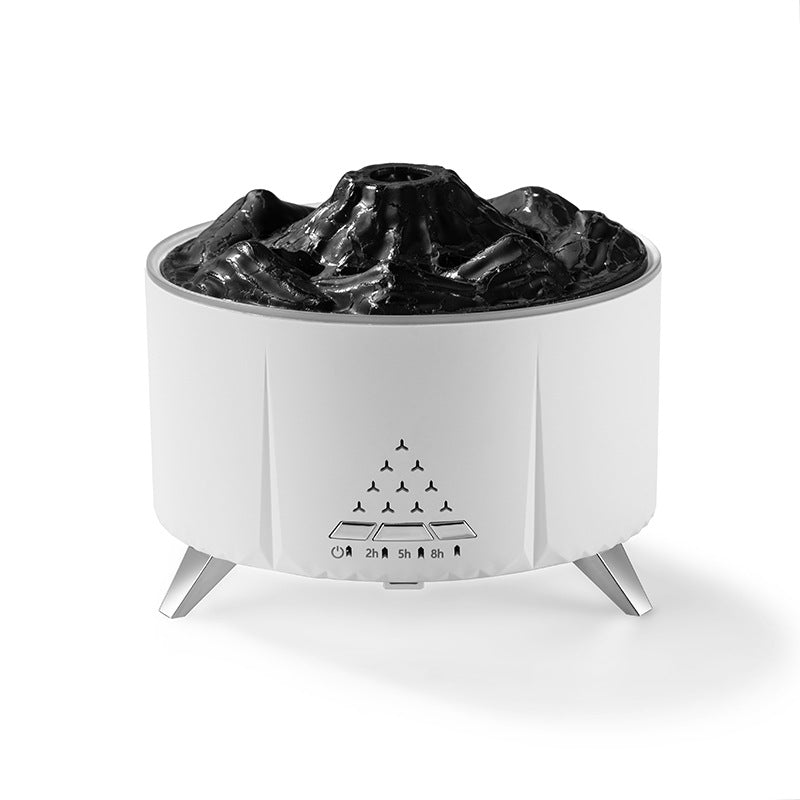 White Noise Volcano Humidifier Home Bluetooth Speaker