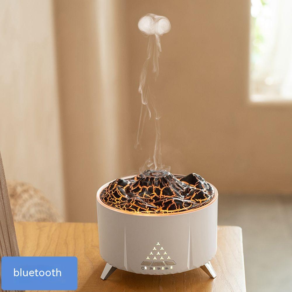 White Noise Volcano Humidifier Home Bluetooth Speaker