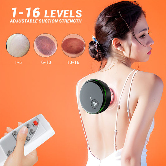 Remote Control Intelligent Cupping Device Electric Gua Sha Scraping Massager